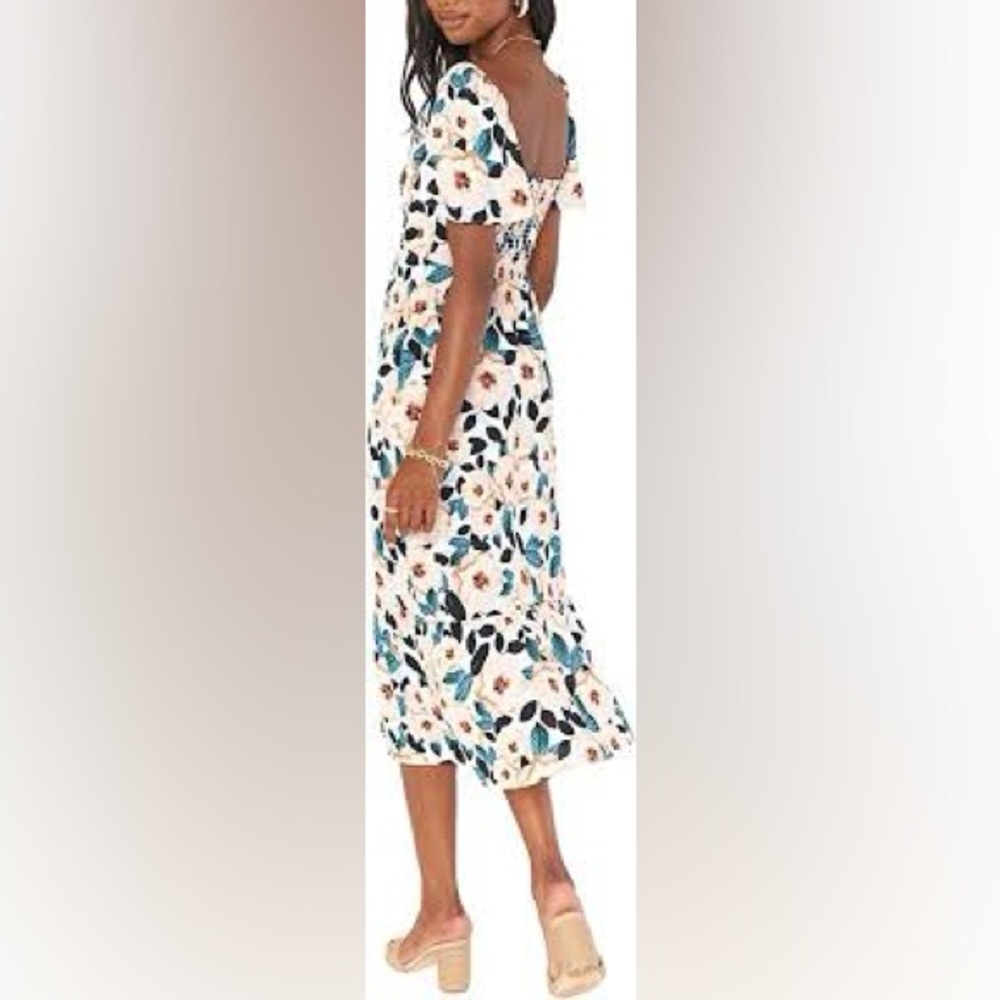NWOT! Amazon Summer Boho Floral Dress Size L